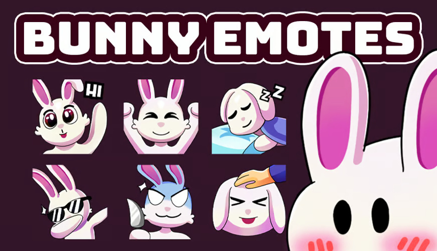 Bunny Emoji Pack